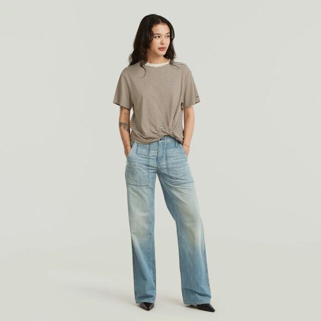 G-Star Stripe relaxed knot r t wmn D29393-C339-J097 large