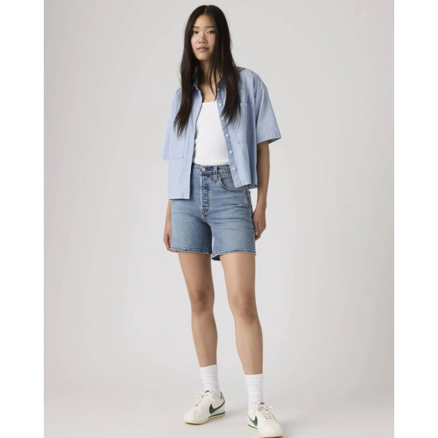 Levi's 501 mid thigh short lw pen ring ltw A9296-0006 large