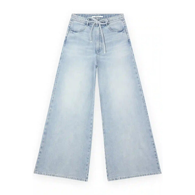 Homage to Denim H-cs26m101 extra wide leg jeans with cord H-CS26M101 Extra Wide Leg Jeans With Cord large