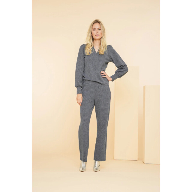 Geisha Pants navy/ gold Pants navy/ gold large