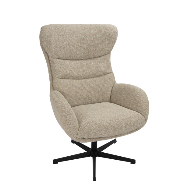 Label51 Fauteuil malmo naturel incl. hocker 75x82x108 cm 3491036 large