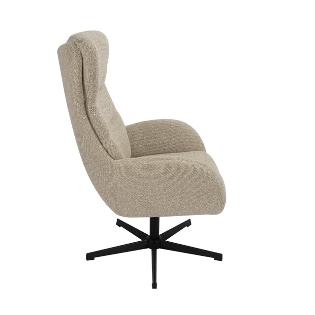 Label51 Fauteuil malmo naturel incl. hocker 75x82x108 cm 3491036 large