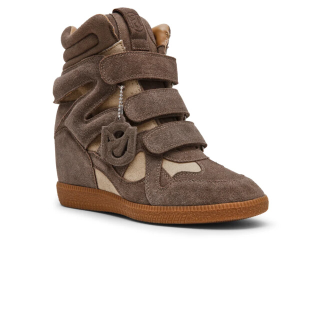 Steve Madden Mavis taupe suède dames sneaker 11005696-275 large