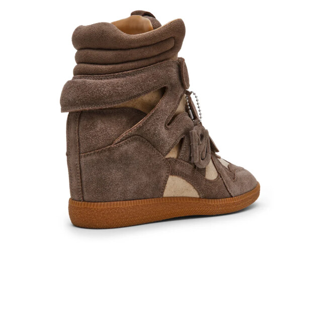 Steve Madden Mavis taupe suède dames sneaker 11005696-275 large