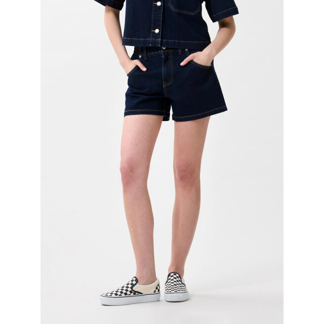 Catwalk Junkie Denim shorts with elastic waistband Denim shorts with elastic waistband large