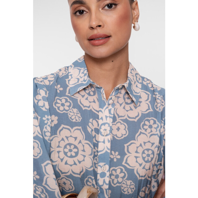 Geisha Blouse navy 4309.37.0025 large