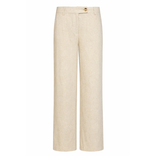 Smashed Lemon Linnen wide leg pantalon | 8718679011686 large