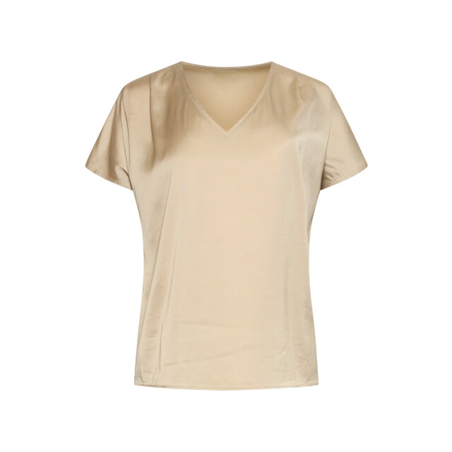 Smashed Lemon Satijn top met v-hals | 8718679013550 large