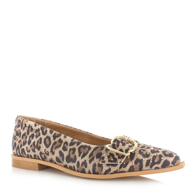 DWRS Label Port vila leopard loafers loafers dames S2867-02 8318 large