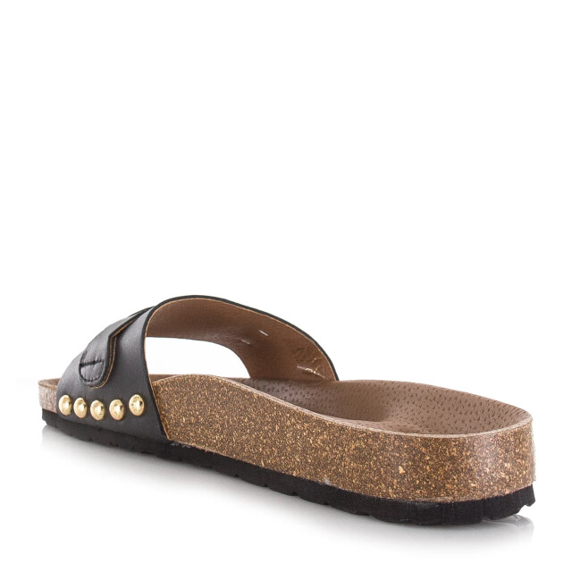 DWRS Label Java black slippers met gesp slippers met gesp dames S2849-02 2202 large