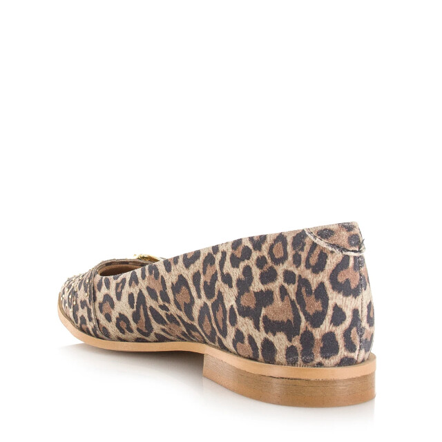 DWRS Label Port vila leopard loafers loafers dames S2867-02 8318 large