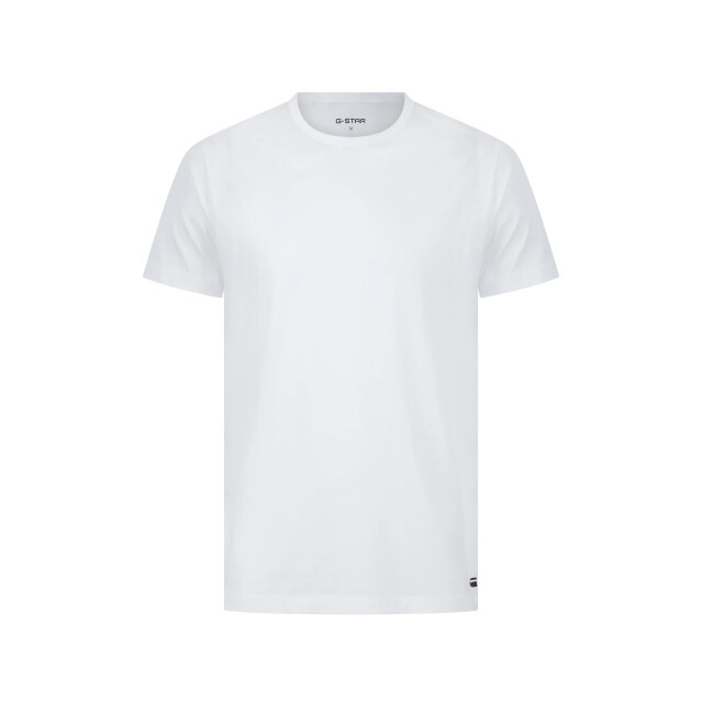 G-Star Heren ondershirt bamboe cove t-shirt ronde hals 3-pack effen blauw/wit/navy GSM110 large