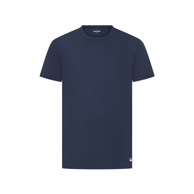 G-Star Heren ondershirt bamboe cove t-shirt ronde hals 3-pack effen blauw/wit/navy GSM110 large