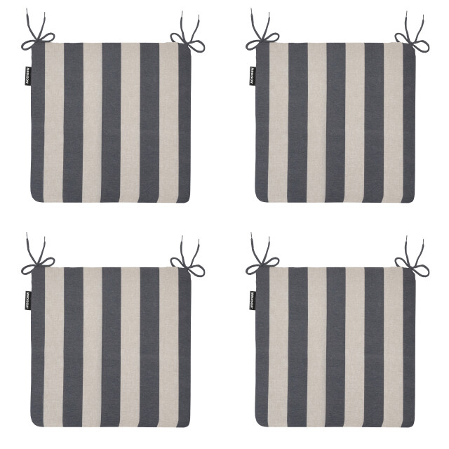 Madison zitkussen amora - 40x40x4,5cm set van 4 3533088 large