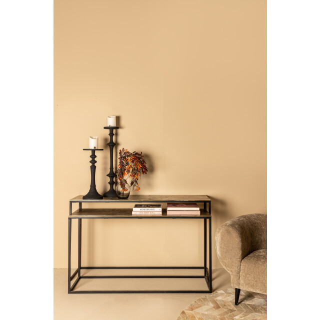 PTMD bijzettafel kae - 149x41x85.5cm set van 2 3403179 large