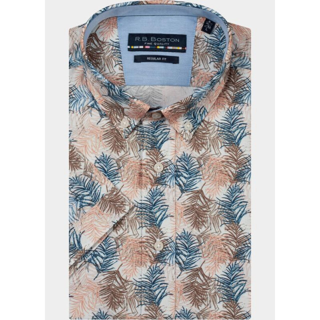 R.B. Boston Overhemd korte mouw heren marshall ss button down 616670/326 207419 large