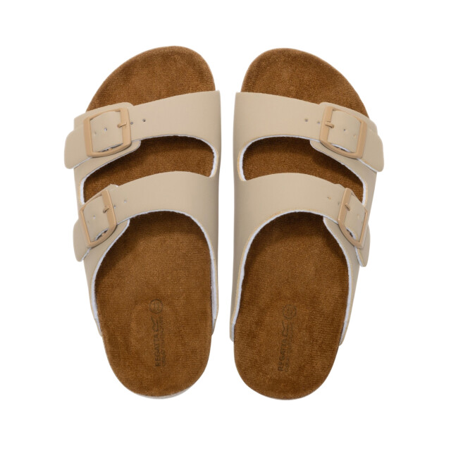 Regatta Kinderen/kinderen mia double strap sandalen UTRG13156_whitepepper large