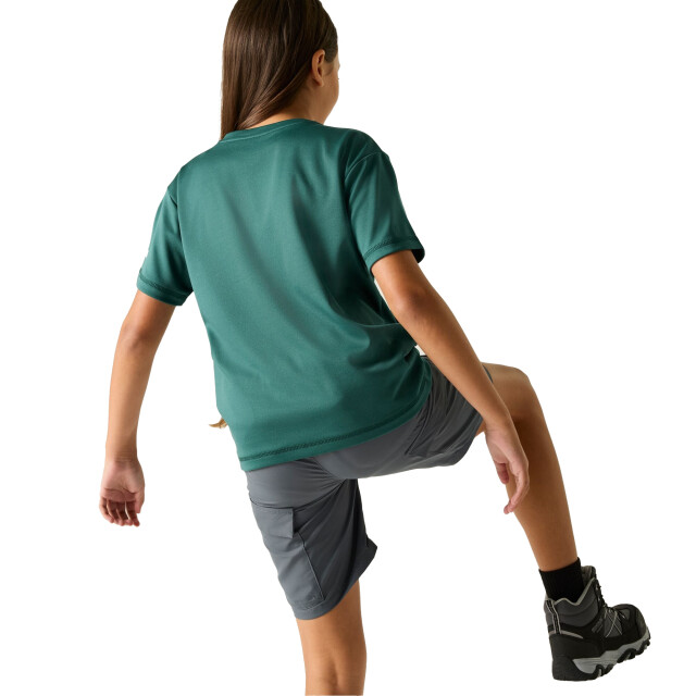 Regatta Kinderen/kinderen aria hart t-shirt UTRG13147_mediterraneangreen large