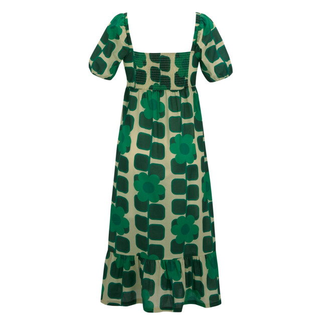 Regatta Dames orla kiely reuze vierkante bloemen zomer midi jurk UTRG13148_green large