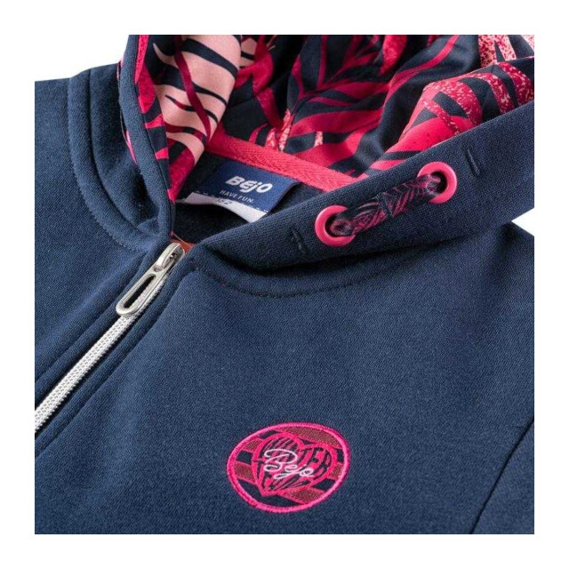 Bejo Meisjes ashira full zip hoodie UTPP13915_navyblue large