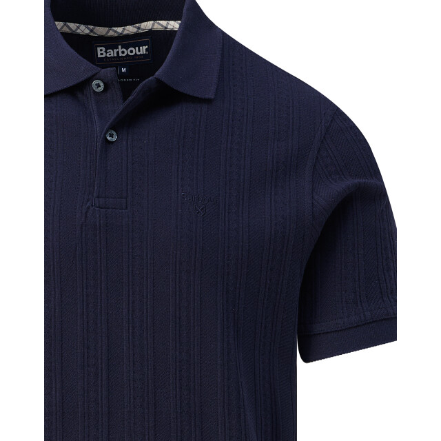 Barbour Polo donker 109211-001-M large