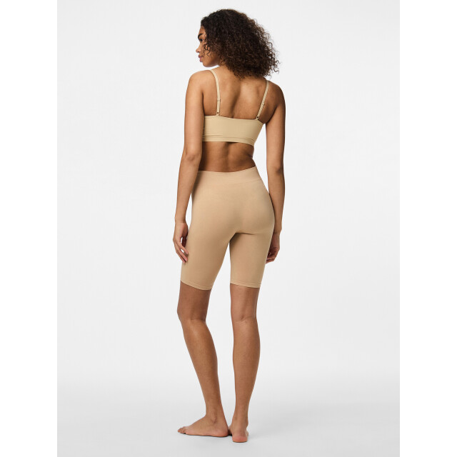 Pieces Dames shorts pclondon onderbroek lange pijp 2-pack 2x17039418-Nature large