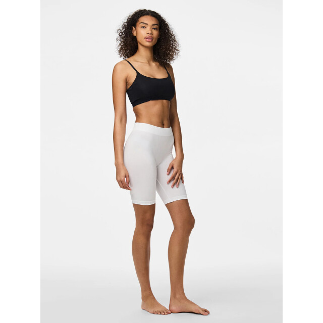 Pieces Dames shorts pclondon onderbroek lange pijp 2-pack 2x17039418-White large