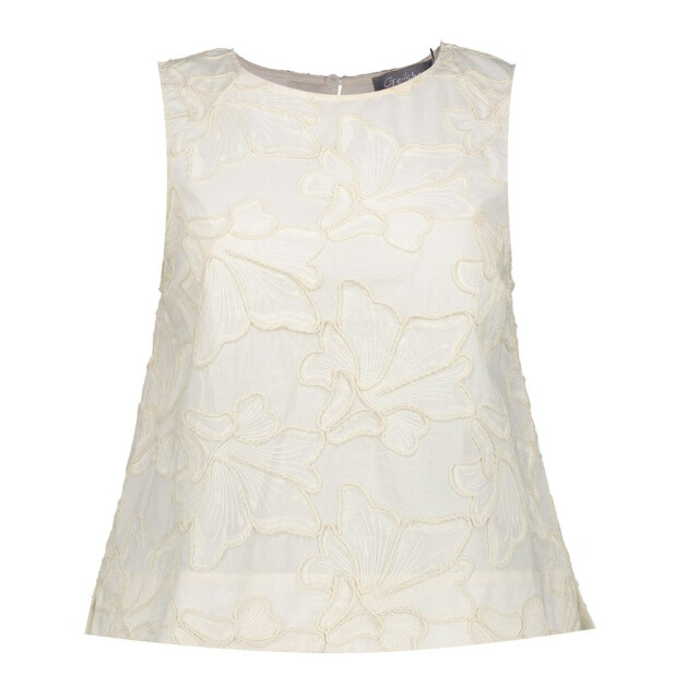 Geisha Top all over stitching off-white 4349.02.0033 large