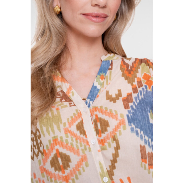 Geisha Blouse ecru dessin 4309.08.0024 large