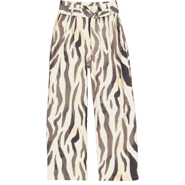 Garcia Jeans dames broeken broeken casual 4109.08.0028 ecru dessin 4109.08.0028 large