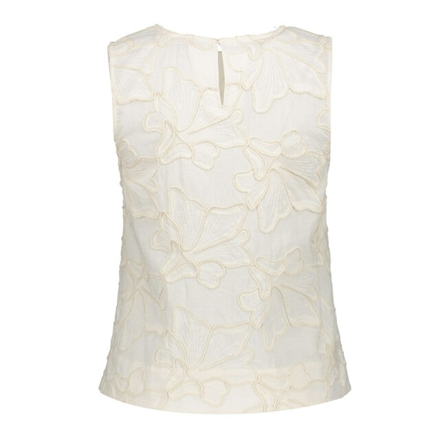 Geisha Top all over stitching off-white 4349.02.0033 large