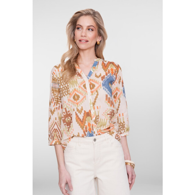 Geisha Blouse ecru dessin 4309.08.0024 large