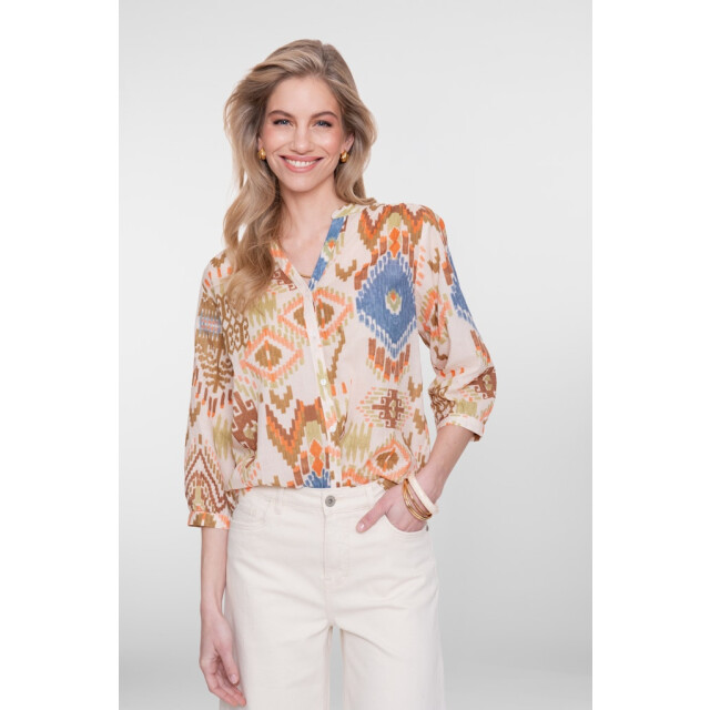 Geisha Blouse ecru dessin 4309.08.0024 large