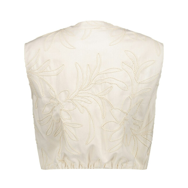 Geisha Gilet embroidery ecru 4250.03.0014 large