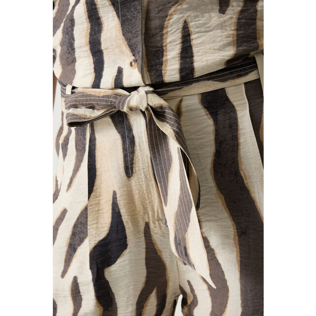 Garcia Jeans dames broeken broeken casual 4109.08.0028 ecru dessin 4109.08.0028 large