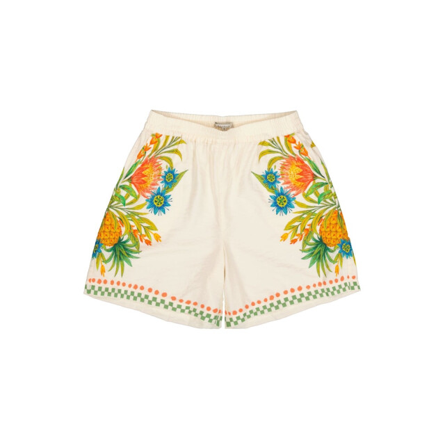 Garcia Jeans dames broeken shorts 4159.08.0006 ecru dessin 4159.08.0006 large
