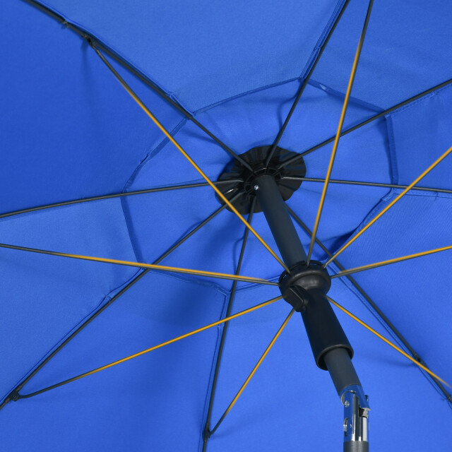 4goodz Strandparasol met windvanger kantelbaar uv50+ blauw 3560431 large
