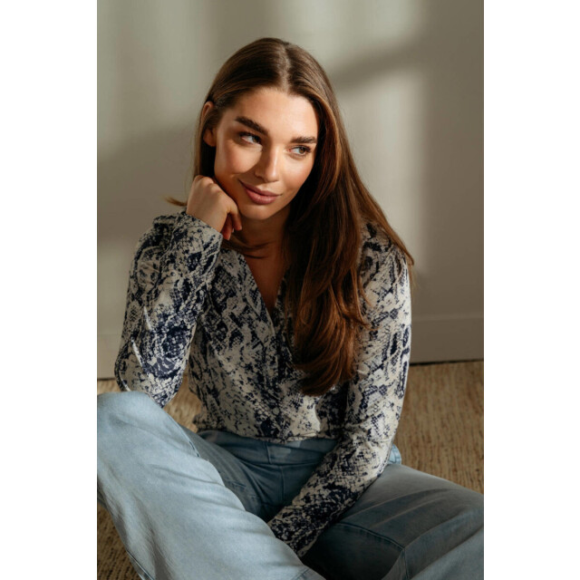 &Co Woman Vayen blouse-snake VAYEN-SNAKE large