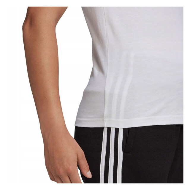 Adidas Dames essentials slim t-shirt UTPP13803_white large