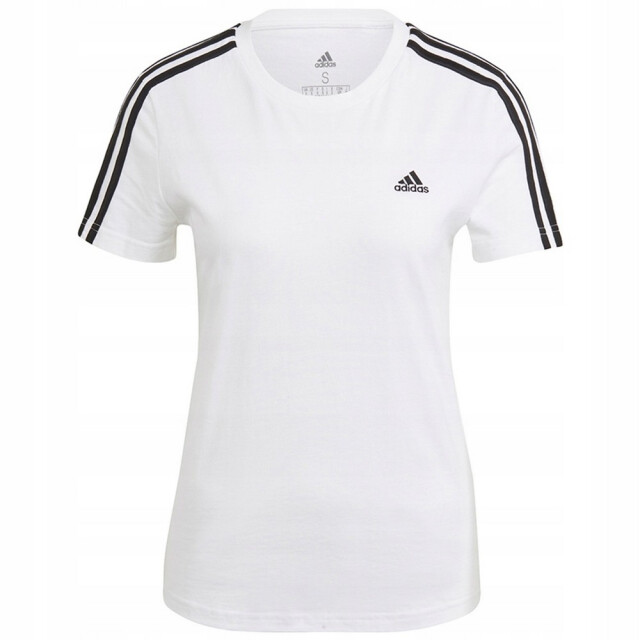 Adidas Dames essentials slim t-shirt UTPP13803_white large