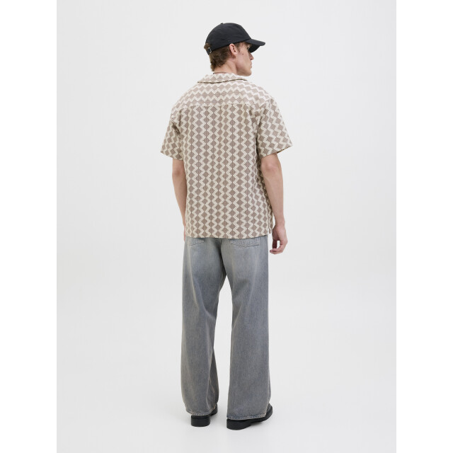 Jack & Jones Jorsummer luke texture resort shirt 12285392 large