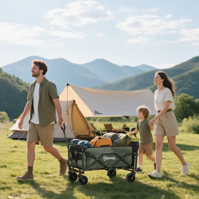 4goodz Bolderkar 72 liter draagvermogen 90 kg opvouwbaar met afneembare 3596789 large