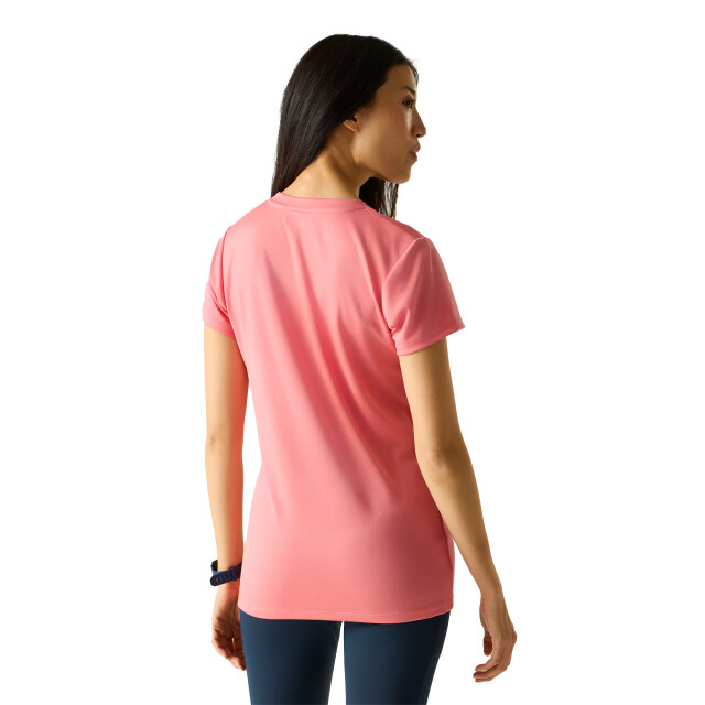Regatta Dames fingal wild gras t-shirt UTRG13126_peachpink large