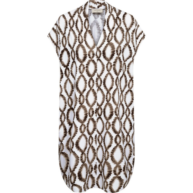 Free Quent Fqfloi dress brilliant white 208036-1185 large