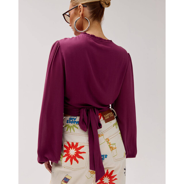 Harper & Yve Top lange mouw hs6p610 flora Harper & Yve Top lange mouw HS6P610 FLORA large