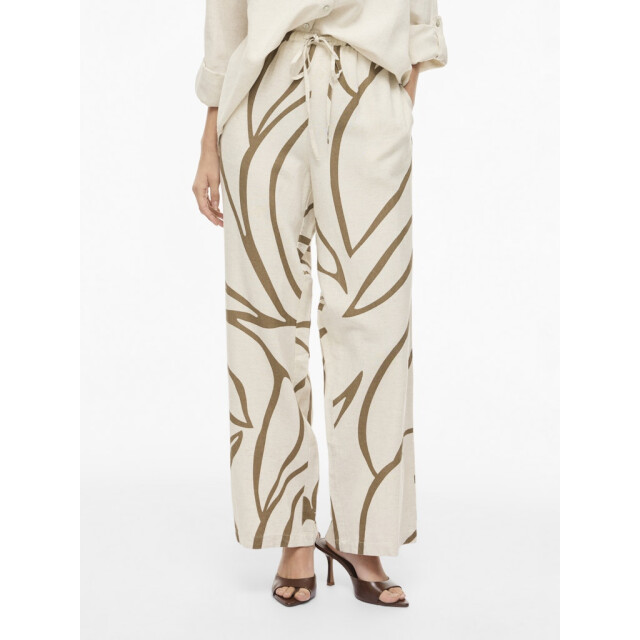 Vila Viprisilla rw pants noos ecru dessin 4109.08.0064 large