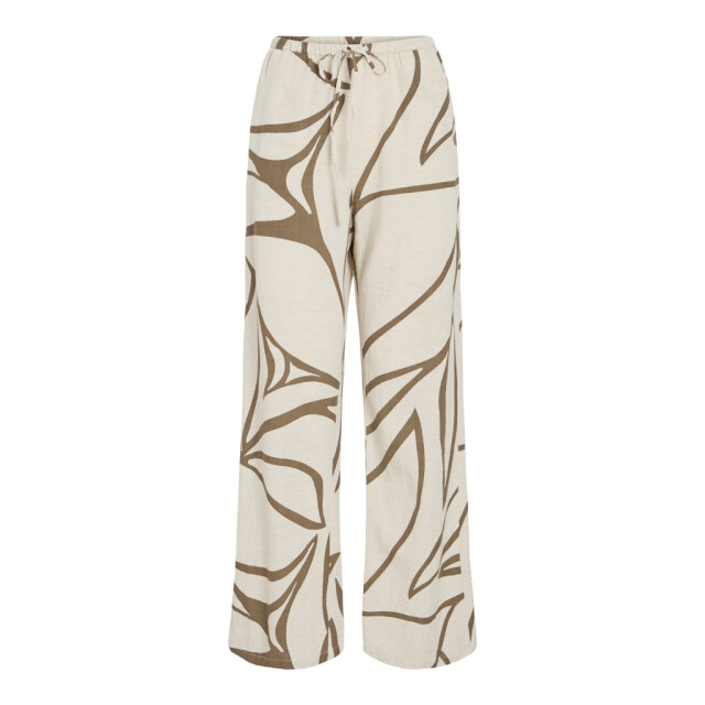 Vila Viprisilla rw pants noos ecru dessin 4109.08.0064 large