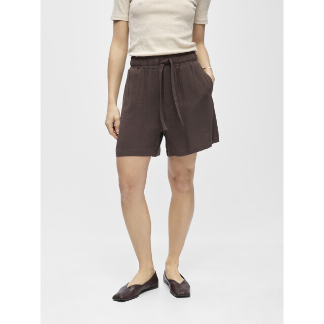 Object objsanne hw wide shorts noos 23042205 seal brown 06902.840.0009 large