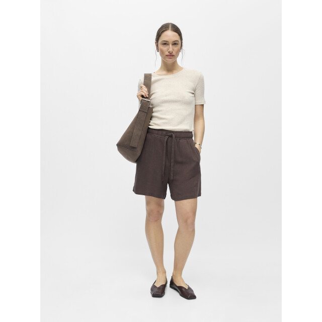 Object objsanne hw wide shorts noos 23042205 seal brown 06902.840.0009 large
