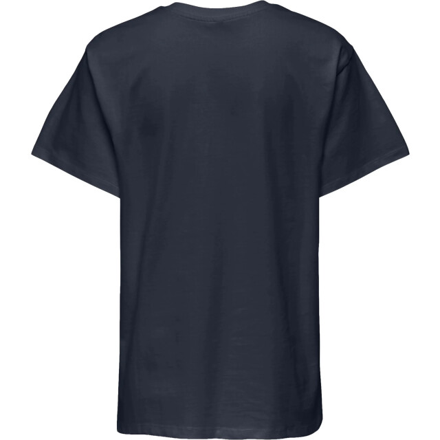 Only Onlrikka s/s satin print top box cs jrs navy 15364787-186699003 large